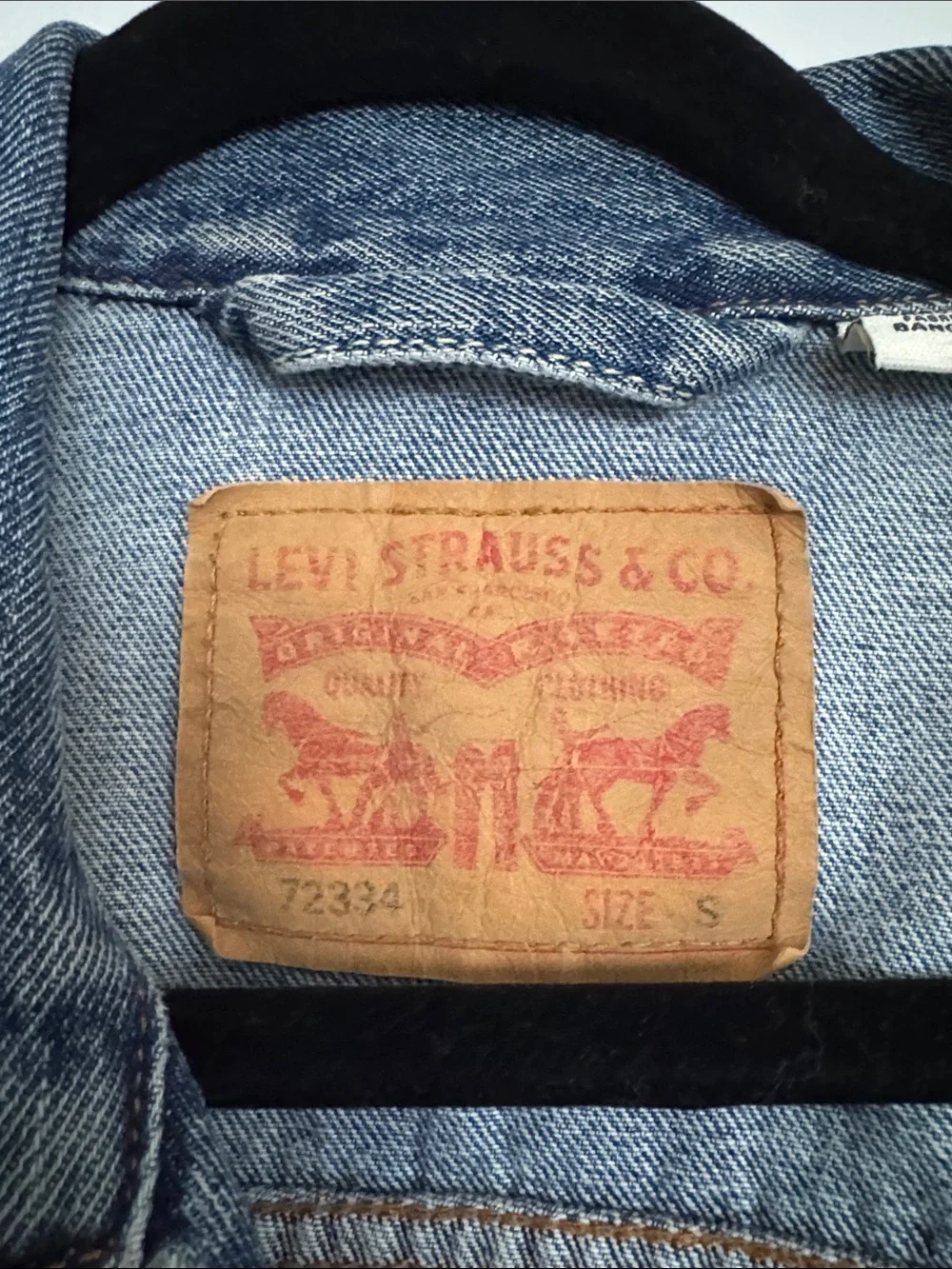 Levi's Blue Denim Trucker Jacket